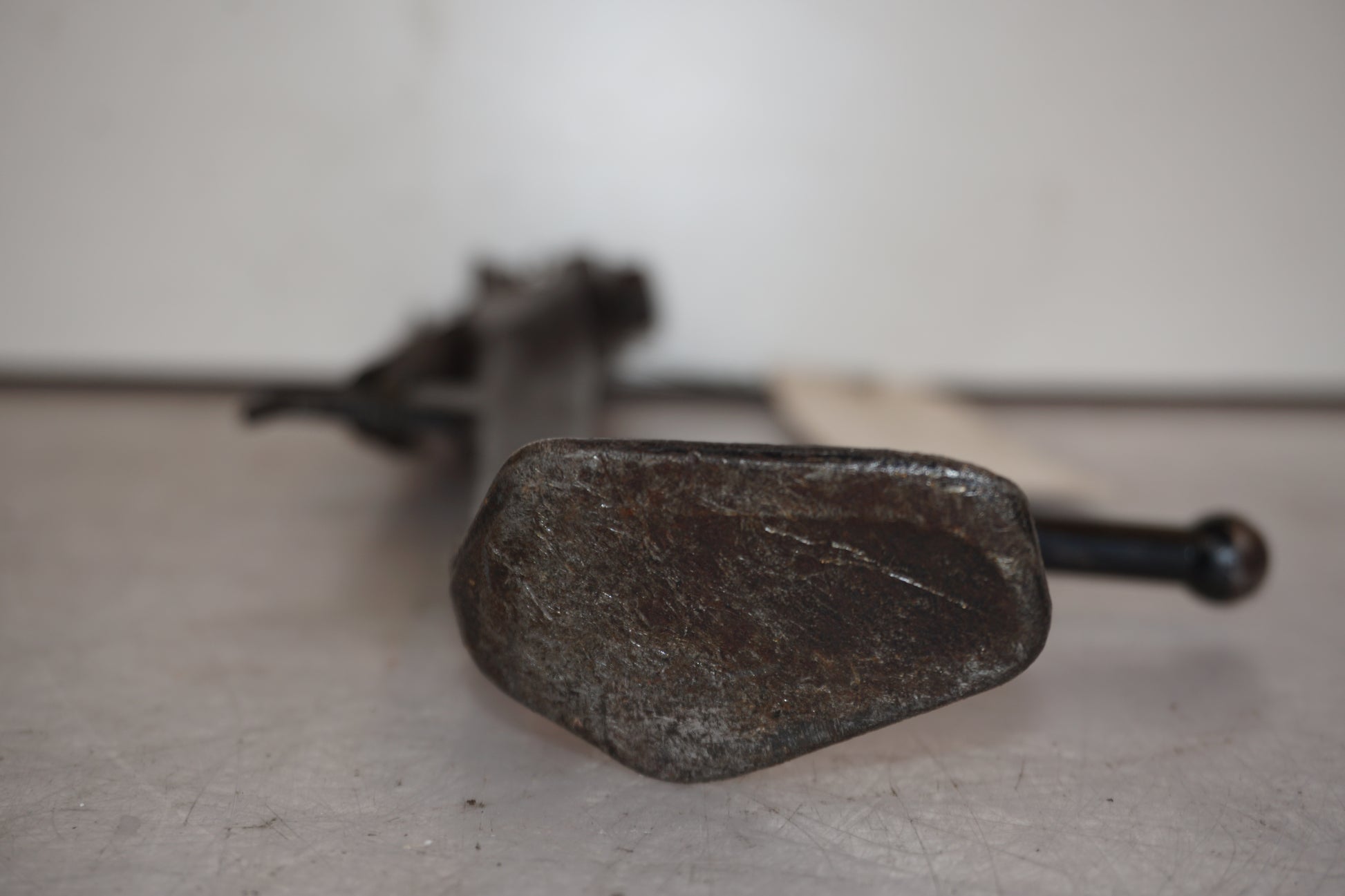 Höger sida på Sidostöd från en Honda CB 1300 F -2004 motorcykel.