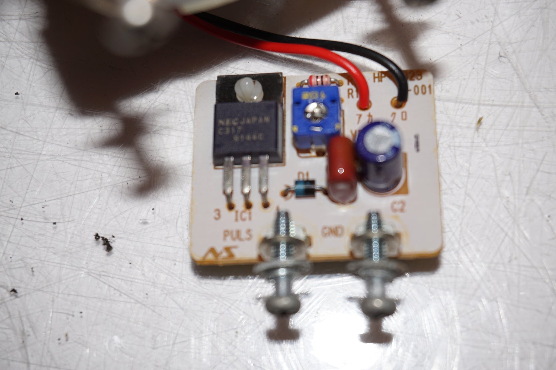 Extrabild1 på Varvräknare från en Honda VFR 750 -1995 motorcykel.