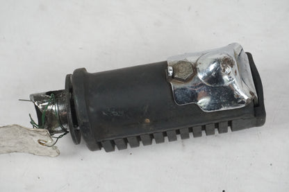 Baksidan på Fotpinne från en Honda CB 650 -1982 motorcykel.