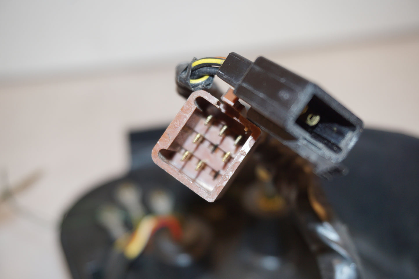 Extrabild5 på Instrumentpanel från en Kawasaki ZX-7R -1997 motorcykel.