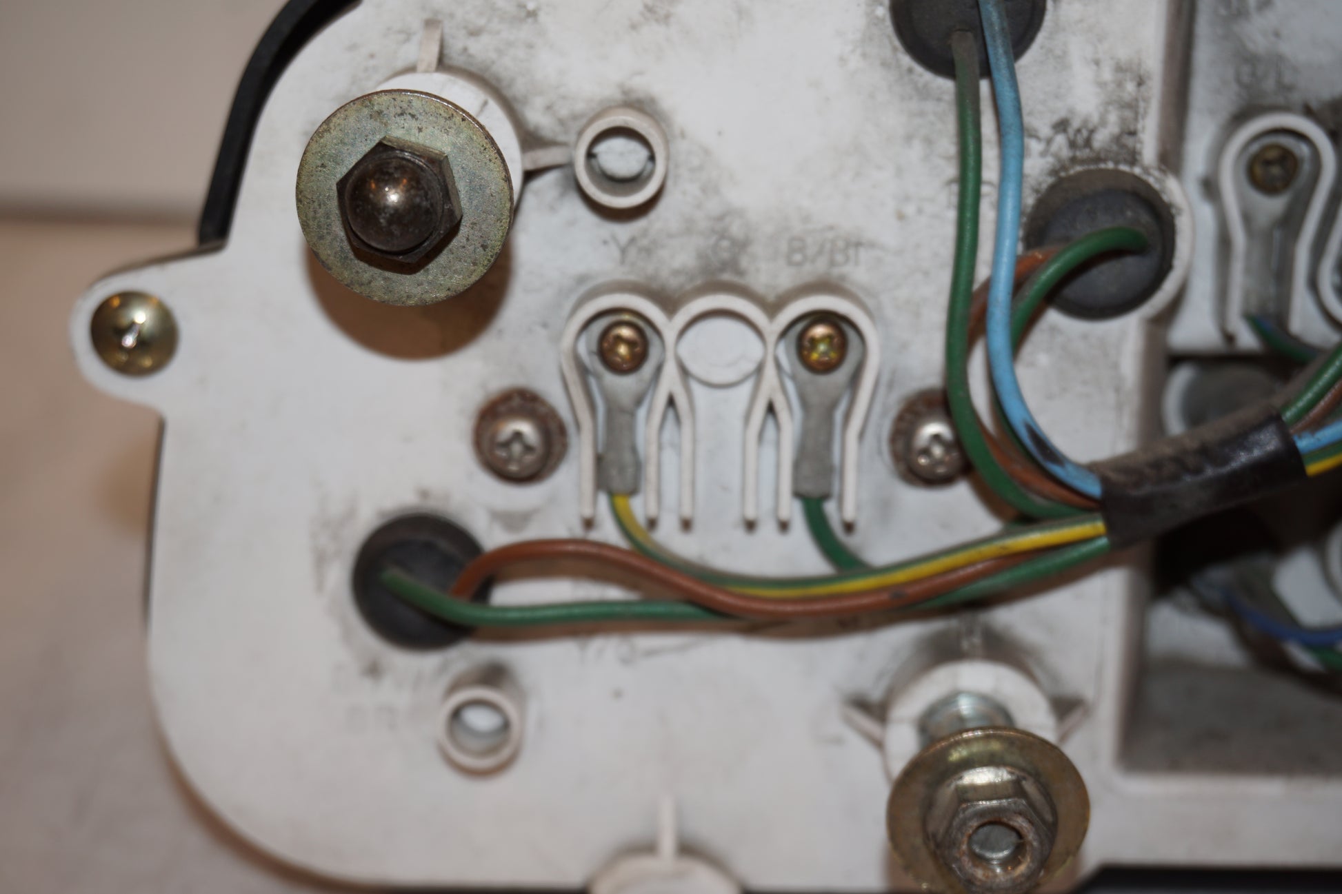 Extrabild2 på Instrumentpanel från en Honda XL 600 V -1997 motorcykel.