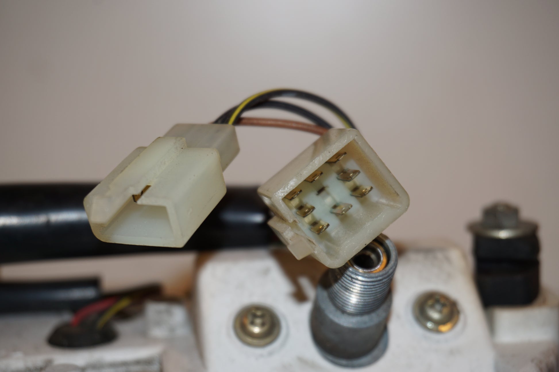 Extrabild4 på Instrumentpanel från en Kawasaki ZZR 1100 -1992 motorcykel.