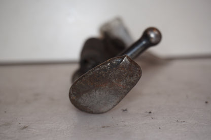 Snett uppifrån på Sidostöd från en Yamaha YZF 600 R -1997 motorcykel.