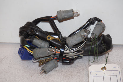 Framsidan på Kontrollampor från en Suzuki GSX 750 -2002 motorcykel.