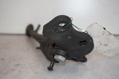 Snett nerifrån på Sidostöd från en Kawasaki Z 1000 -2011 motorcykel.