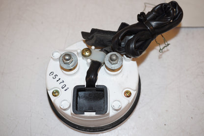 Snett nerifrån på Hastighetsmätare från en Honda VTX 1800 -2002 motorcykel.