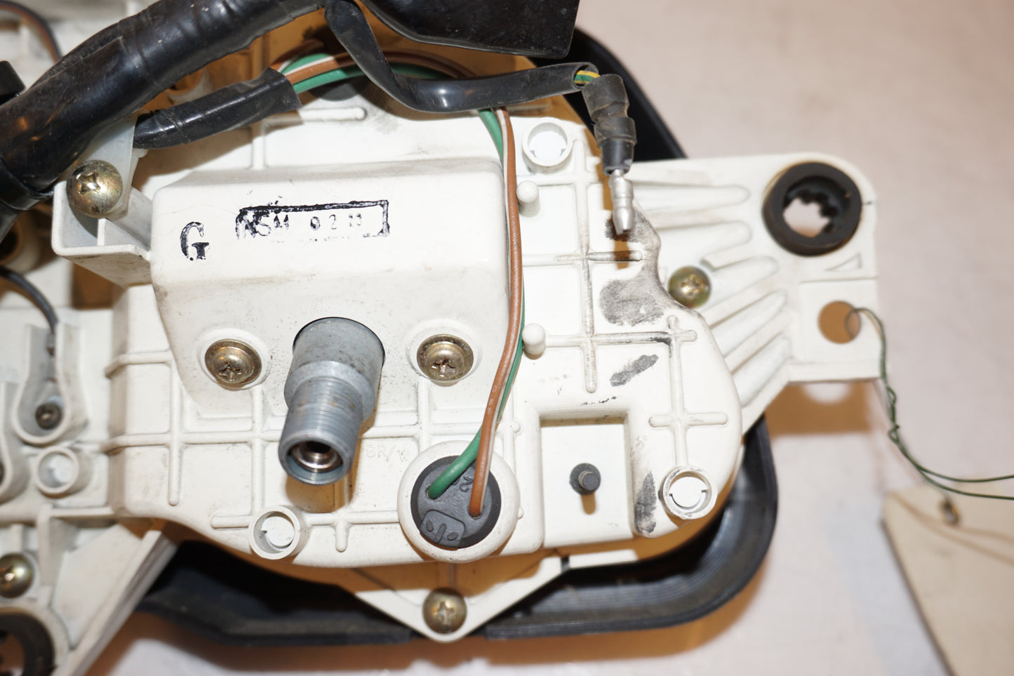 Extrabild2 på Instrumentpanel från en Honda CBR 1000 F -1989 motorcykel.