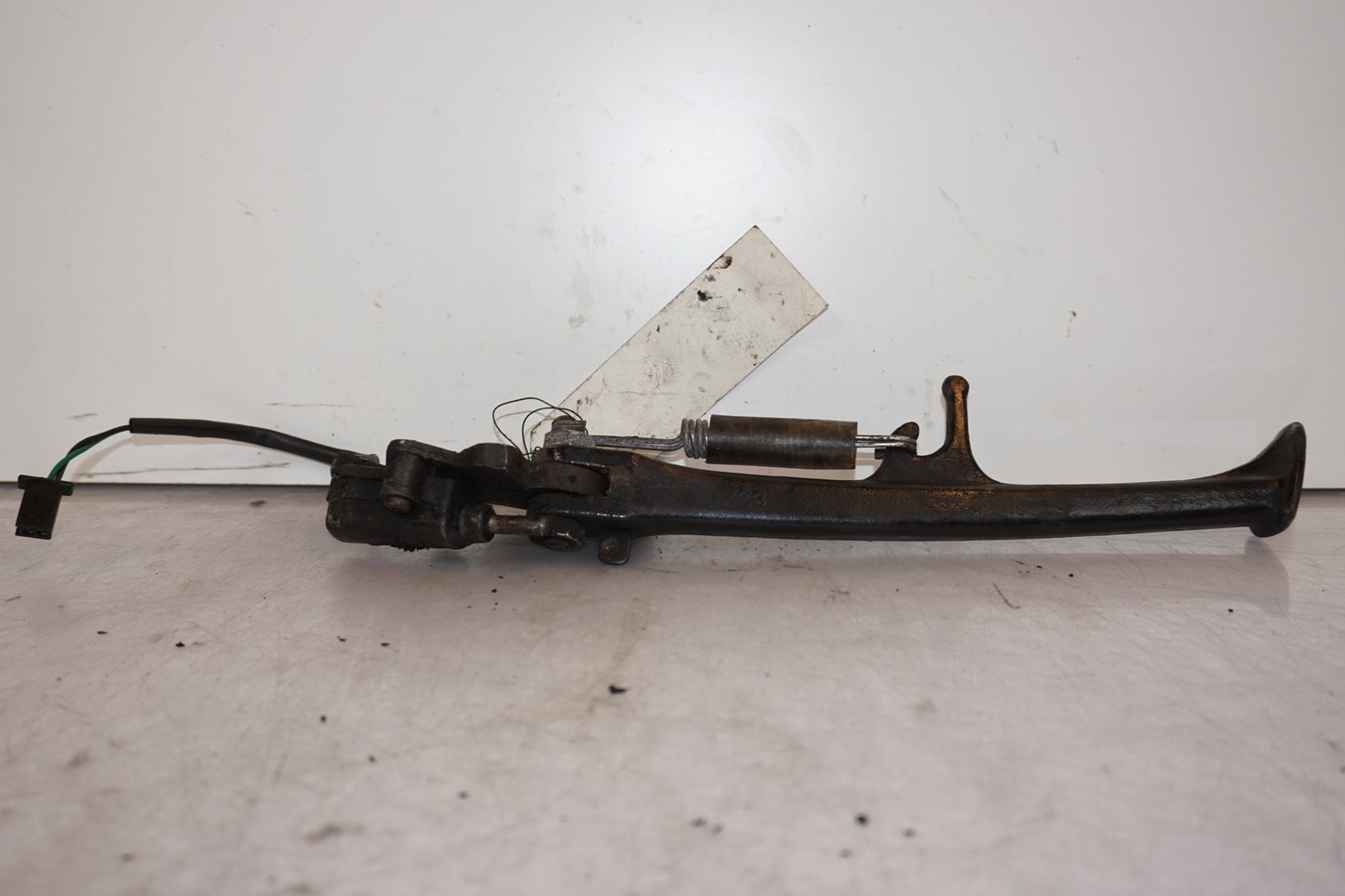 Höger sida på Sidostöd från en Kawasaki ZXR 400 -1992 motorcykel.