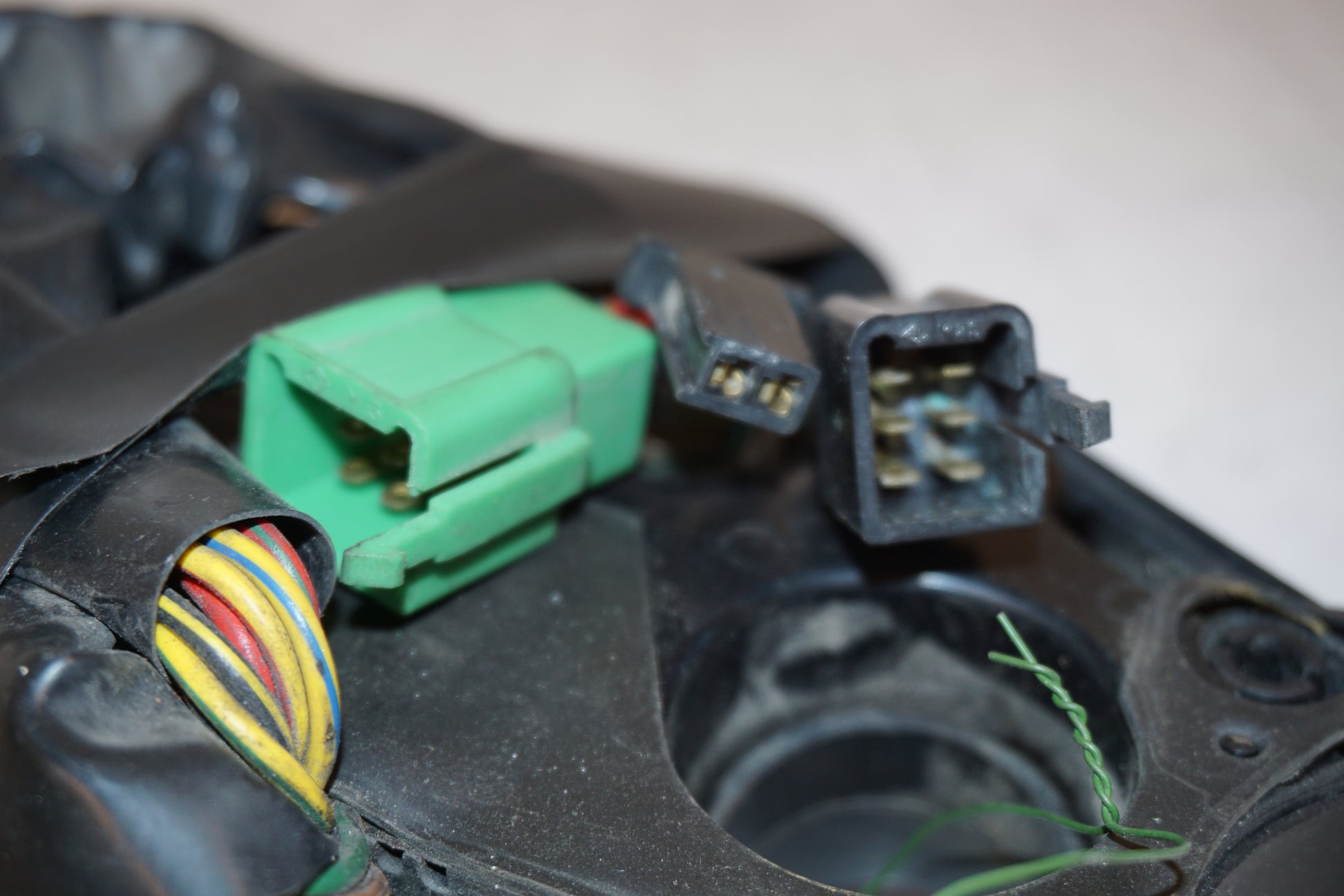 Extrabild1 på Kontrollpanel från en Honda VF 750 S -1982 motorcykel.