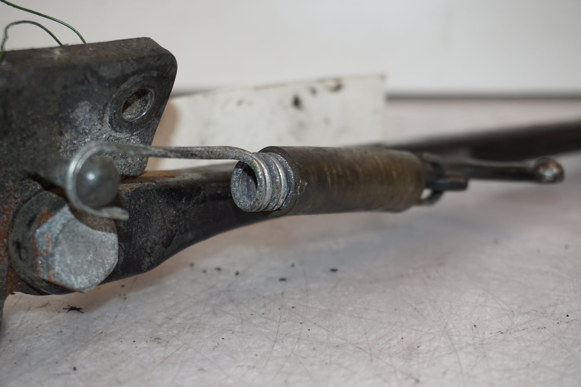 Extrabild2 på Sidostöd från en Kawasaki ZXR 400 -1992 motorcykel.