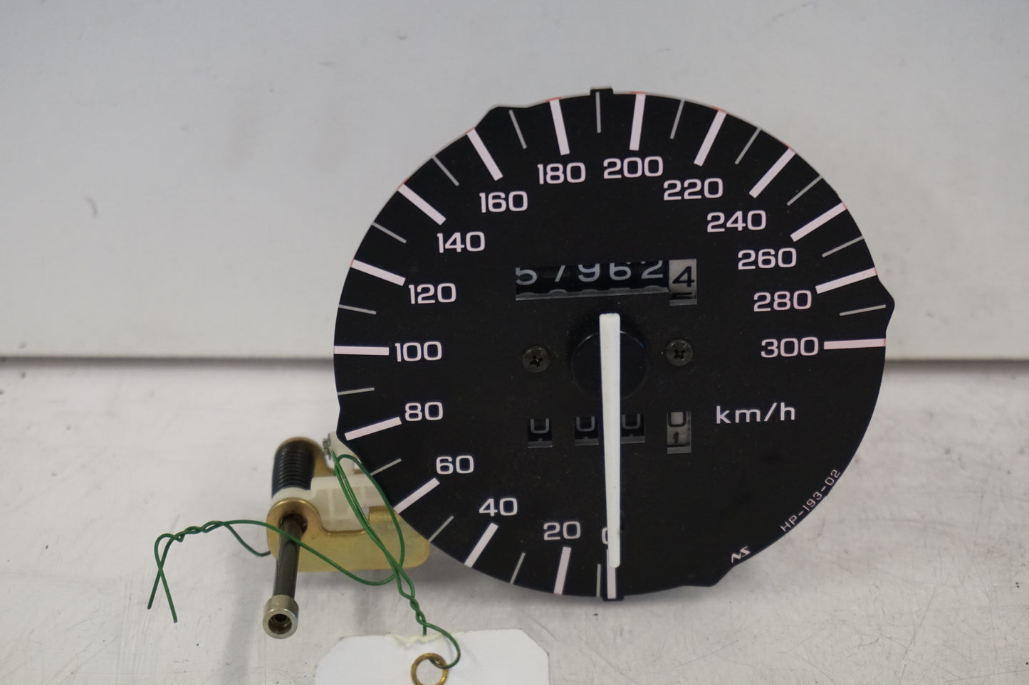 Framsidan på Instrumentpanel från en Honda CBR 1000 F -1990 motorcykel.