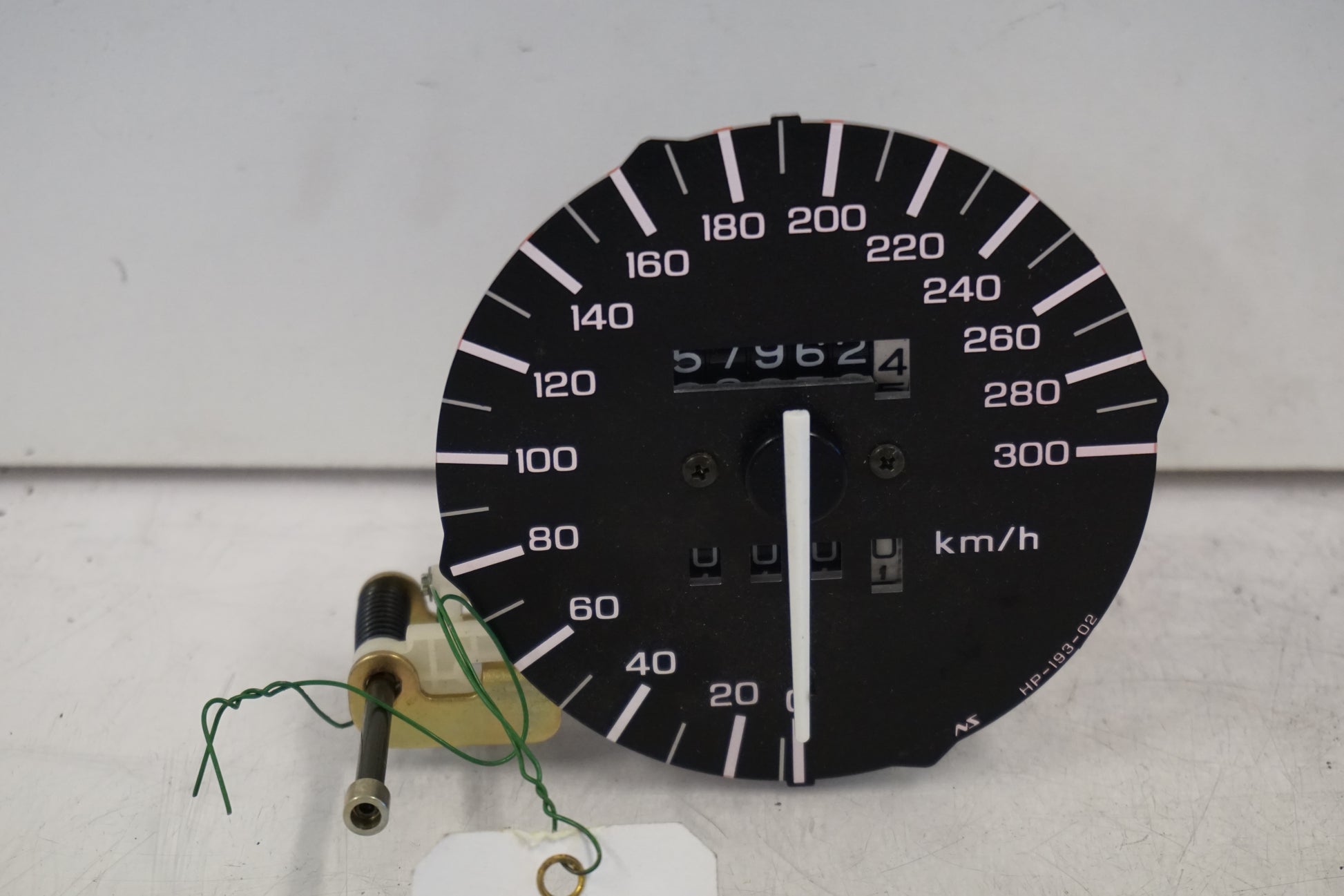 Framsidan på Instrumentpanel från en Honda CBR 1000 F -1990 motorcykel.