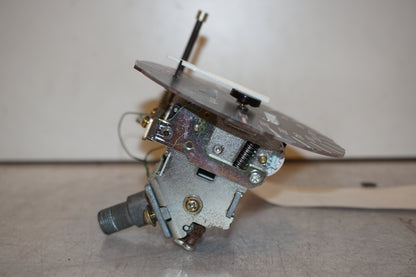 Snett uppifrån på Instrumentpanel från en Honda CBR 1000 F -1990 motorcykel.