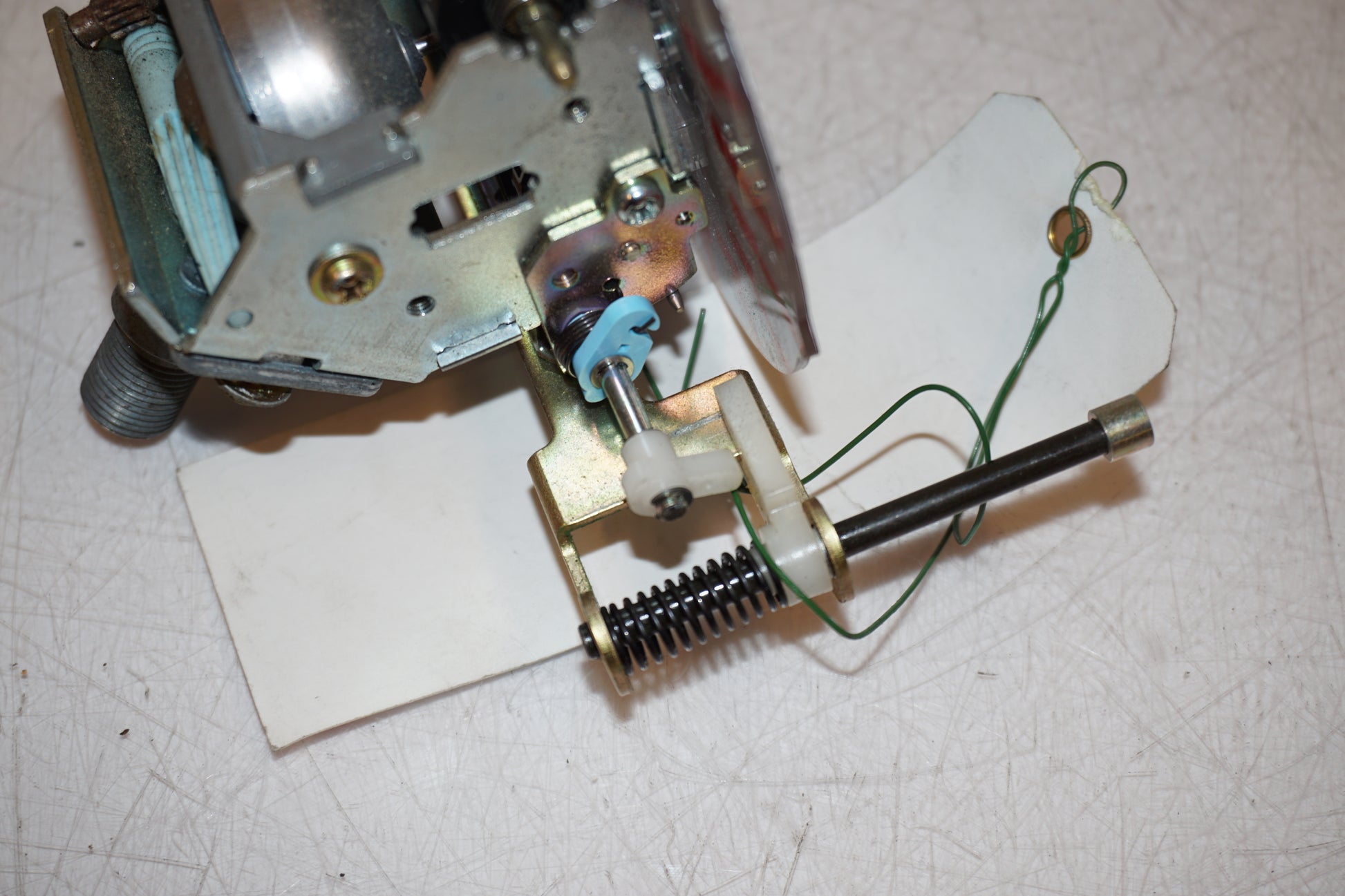 Extrabild2 på Instrumentpanel från en Honda CBR 1000 F -1990 motorcykel.