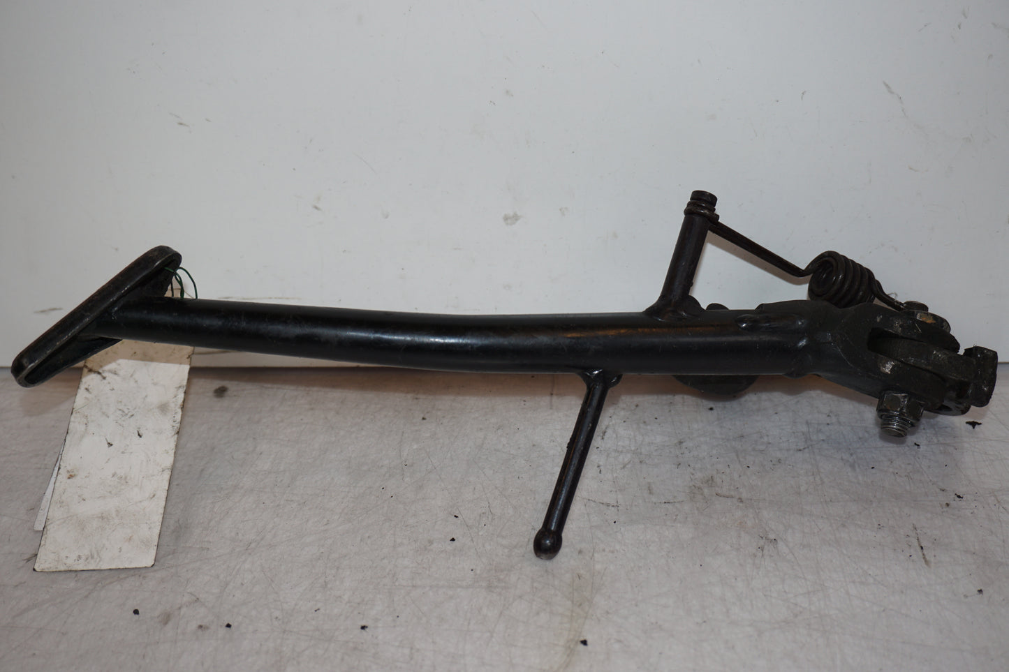 Framsidan på Sidostöd från en Suzuki GSX-R 750 -2002 motorcykel.