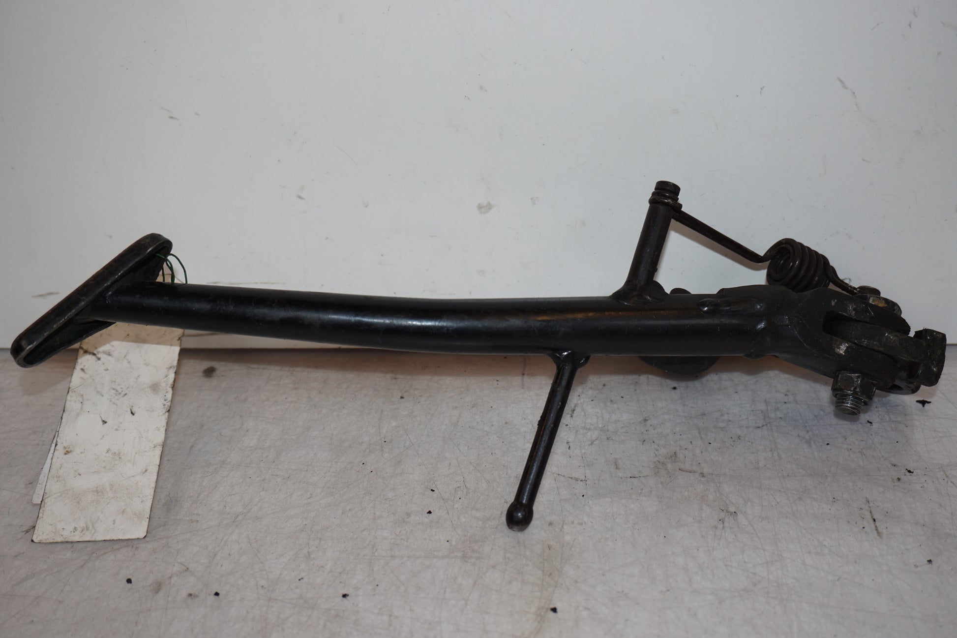 Framsidan på Sidostöd från en Suzuki GSX-R 750 -2002 motorcykel.