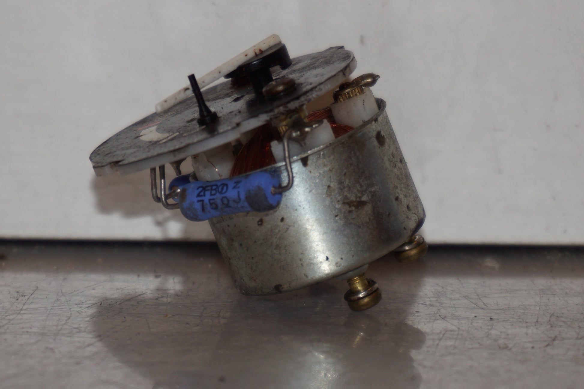 Höger sida på Temperaturmätare från en Honda CBR 900 RR -1997 motorcykel.