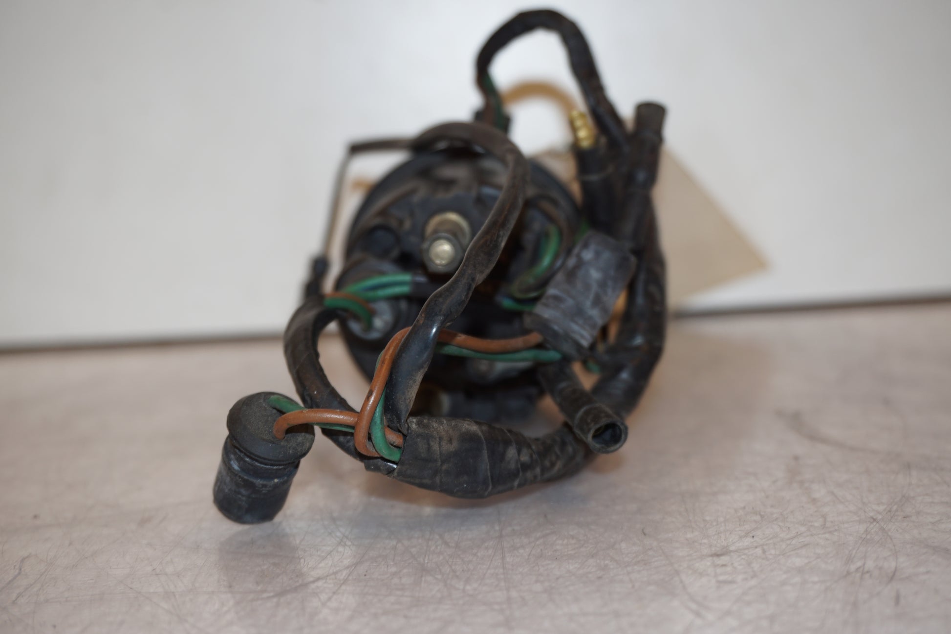 Vänster sida på Temperaturmätare från en Honda XRV 750 -1990 motorcykel.