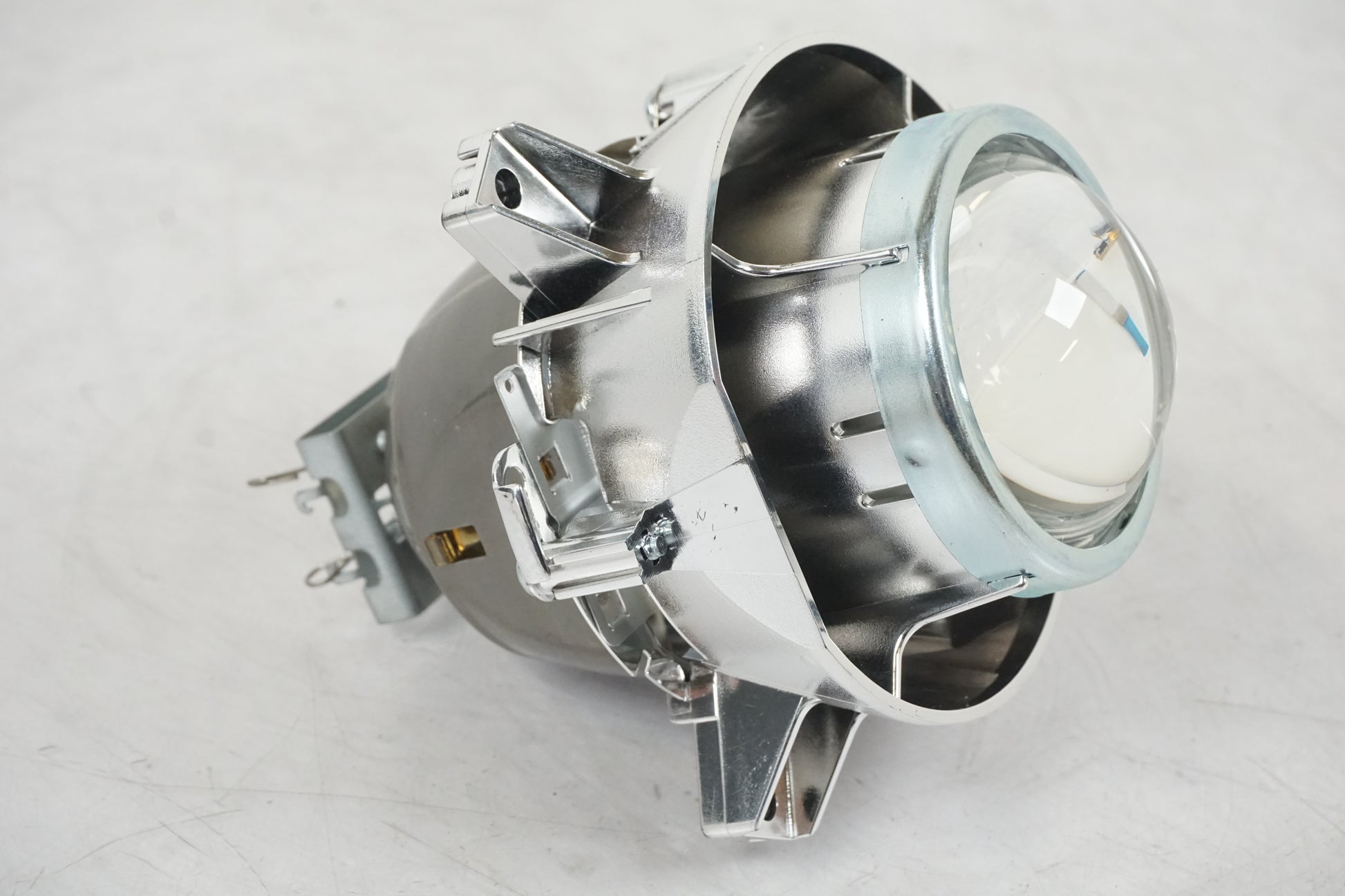 Framsidan på Strålkastarprojektor från en BMW R 1100 S -2001 motorcykel.