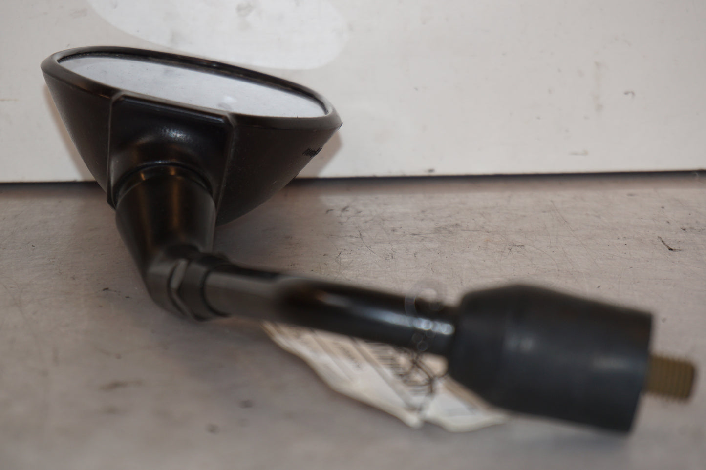 Höger sida på Backspegel från en Triumph Street Triple -2009 motorcykel.