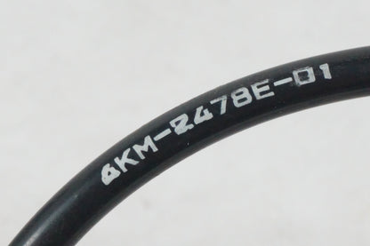 Snett uppifrån på Sadellåsmekanism från en Yamaha YZF 1000 R1 -1998 motorcykel.