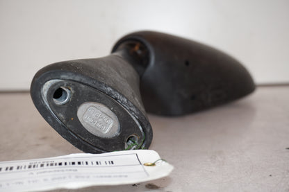 Snett nerifrån på Backspegel från en Kawasaki ZR-X 1200 S -2001 motorcykel.