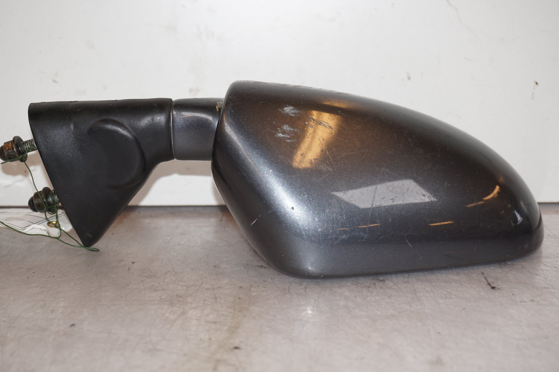 Vänster sida på Backspegel från en Kawasaki GPZ 900 -1985 motorcykel.