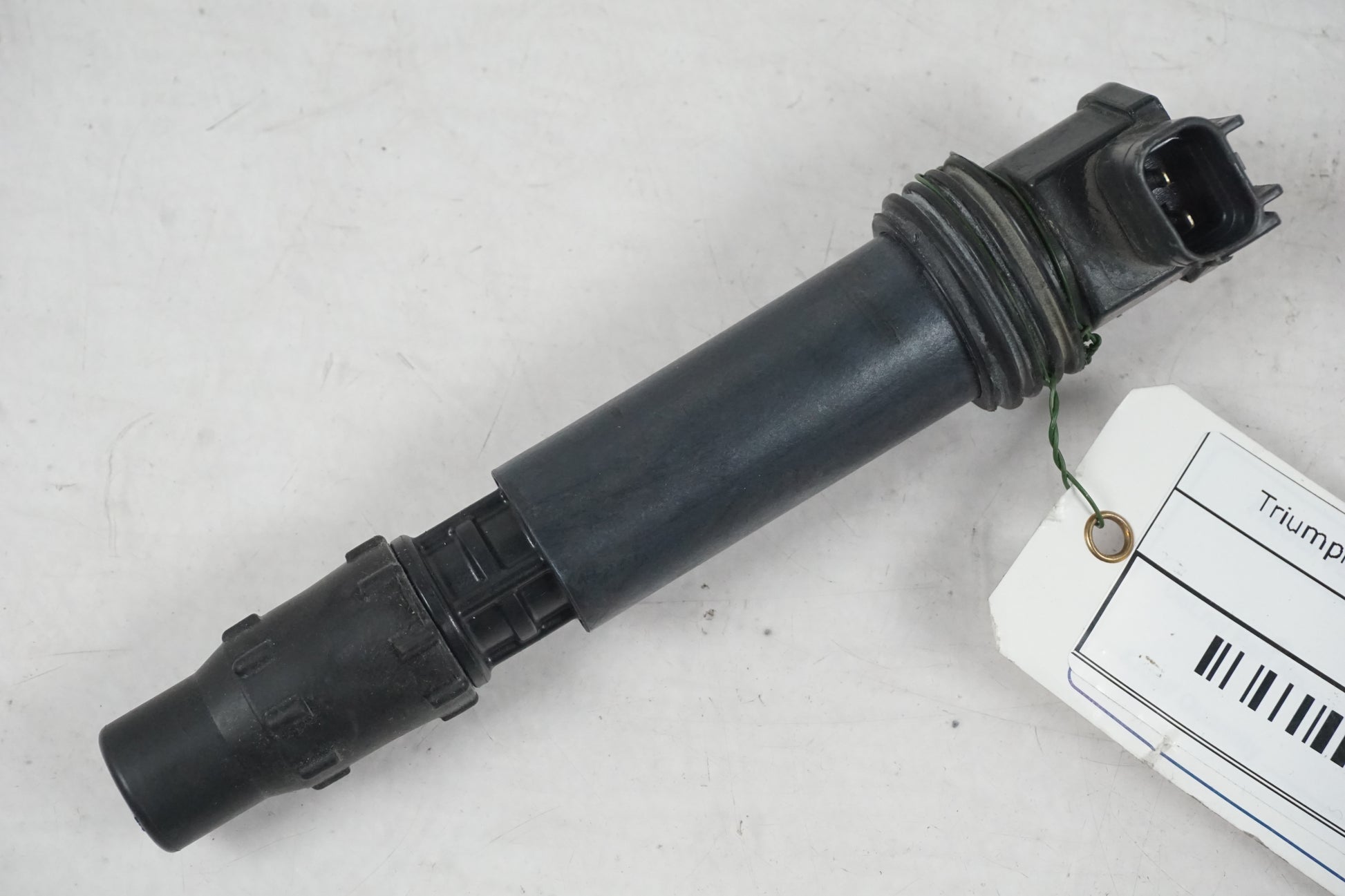 Framsidan på Tändspole från en Triumph Daytona 675 -2009 motorcykel.