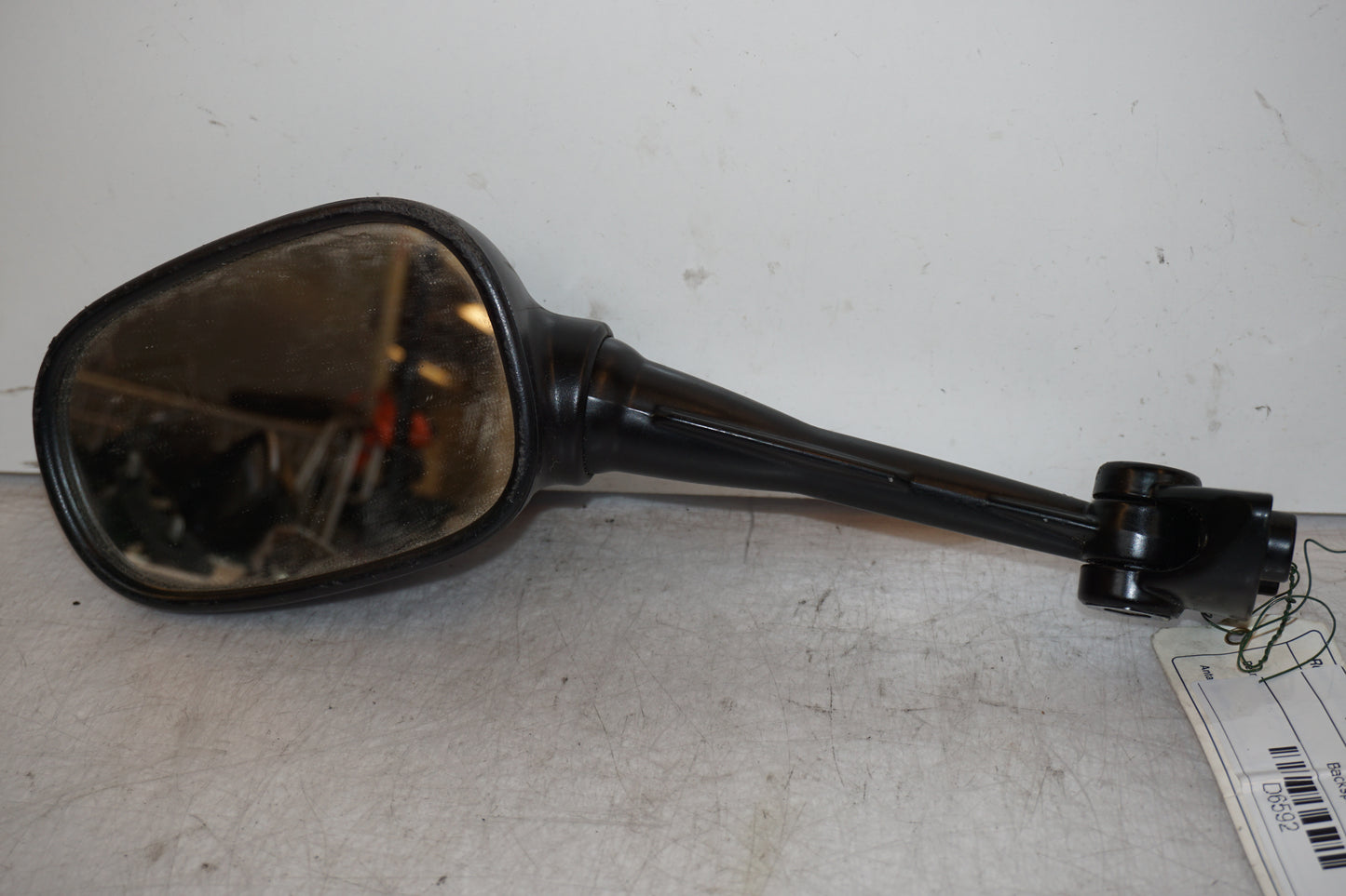 Framsidan på Backspegel från en BMW F 800 S -2007 motorcykel.