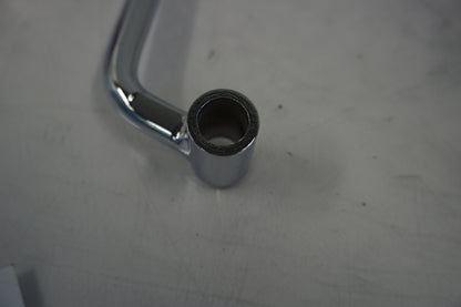 Snett nerifrån på Sidoväskhållare från en H-D Sportster 1000 "Ironhead" XLX -2005 motorcykel.