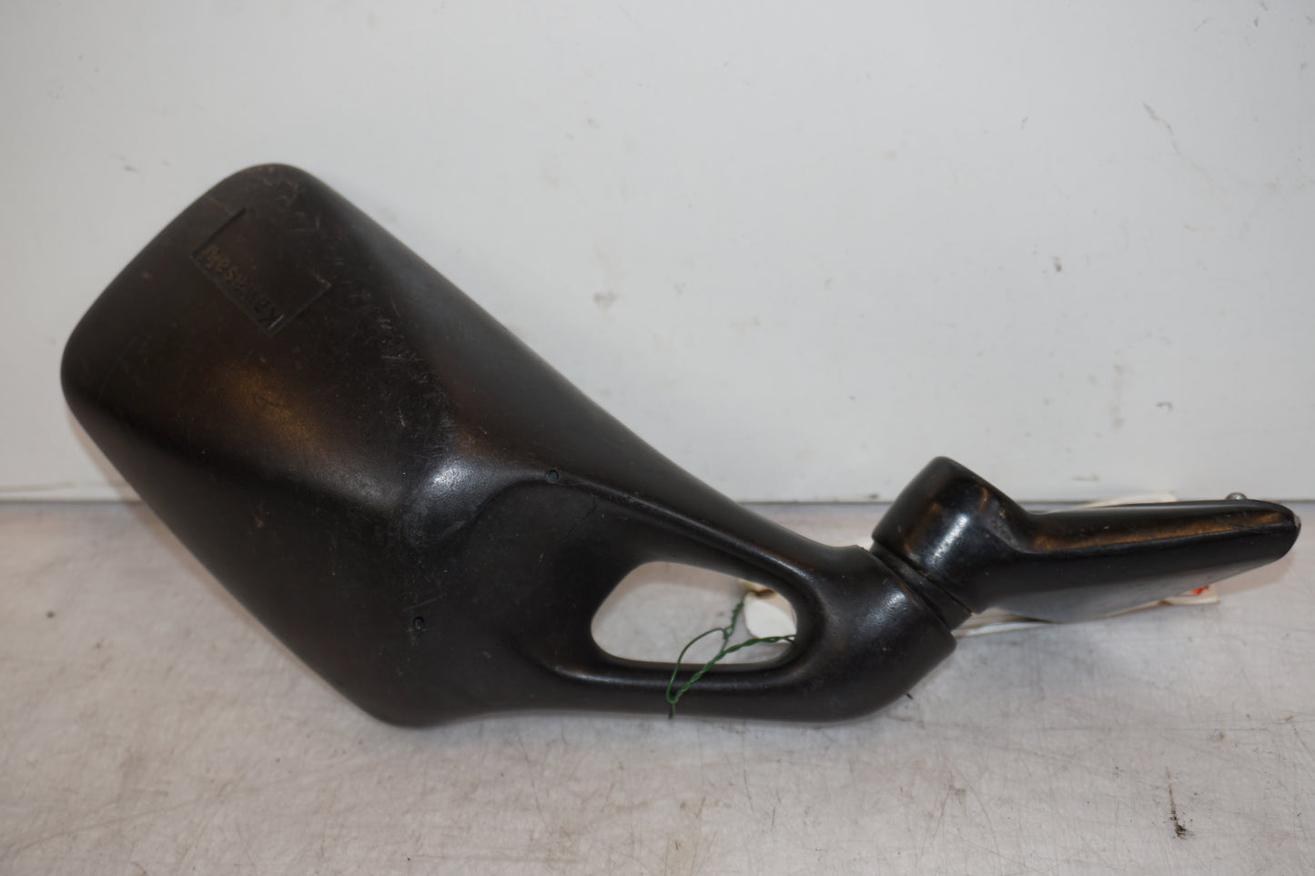 Höger sida på Backspegel från en Kawasaki ZX-10 -1988 motorcykel.