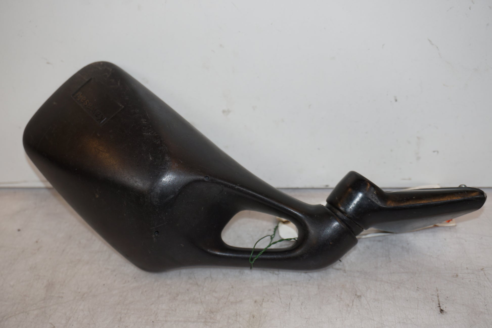 Höger sida på Backspegel från en Kawasaki ZX-10 -1988 motorcykel.