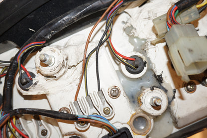 Extrabild4 på Instrumentpanel från en Kawasaki GPX 750 R -1987 motorcykel.