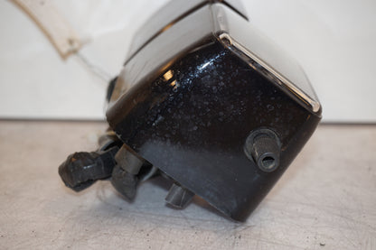 Snett uppifrån på Instrumentpanel från en Honda XL 125 R -1998 motorcykel.