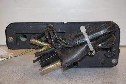 Snett nerifrån på Instrumentpanel från en Honda XL 125 R -1998 motorcykel.