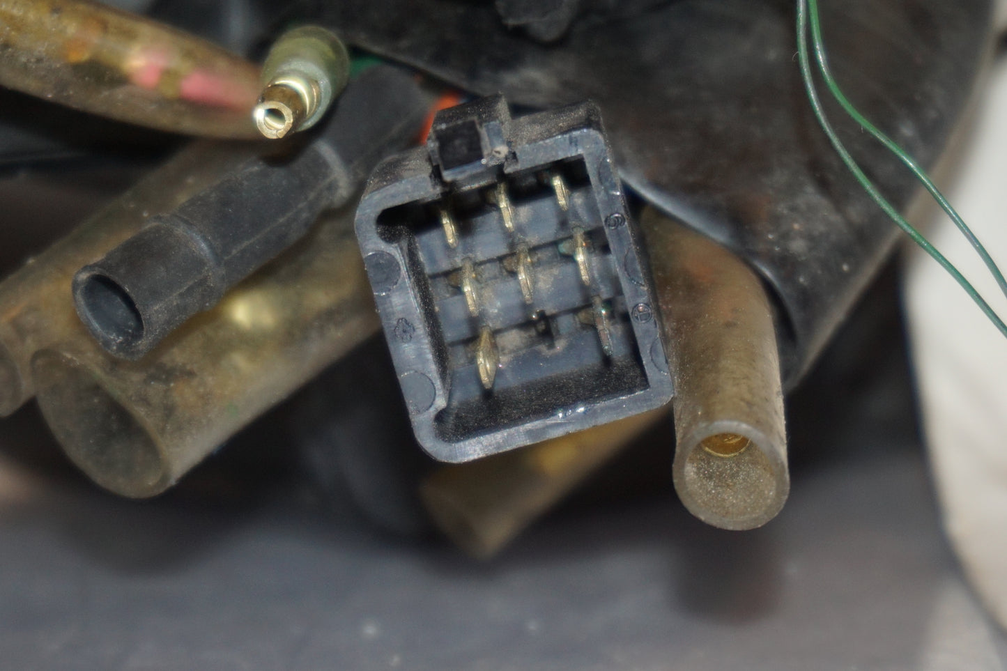 Extrabild2 på Instrumentpanel från en Honda XL 125 R -1998 motorcykel.