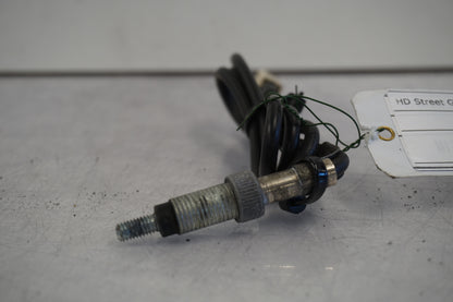 Vänster sida på Antenn från en H-D Street Glide FLHX -2015 motorcykel.