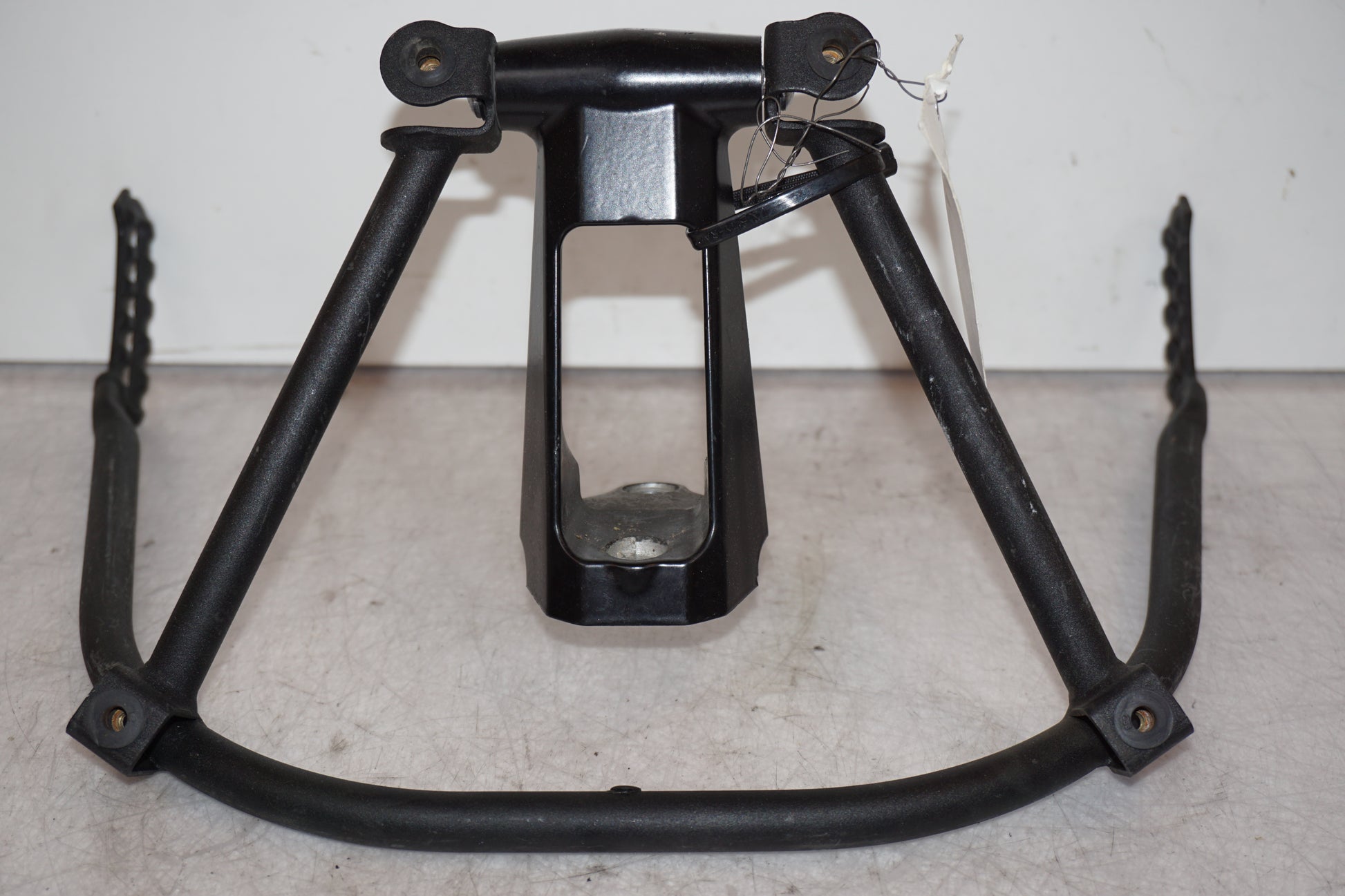 Framsidan på Stag från en Triumph Tiger -2012 motorcykel.