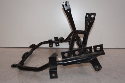 Snett uppifrån på Toppkåpstag från en Triumph Tiger -2002 motorcykel.