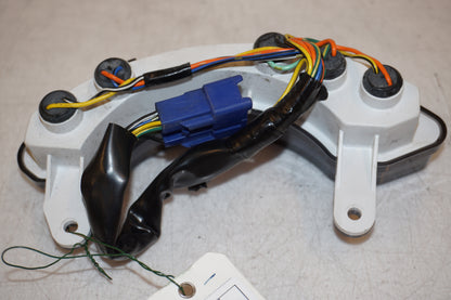 Snett nerifrån på Varningslampor från en Suzuki RF 900 R -1998 motorcykel.