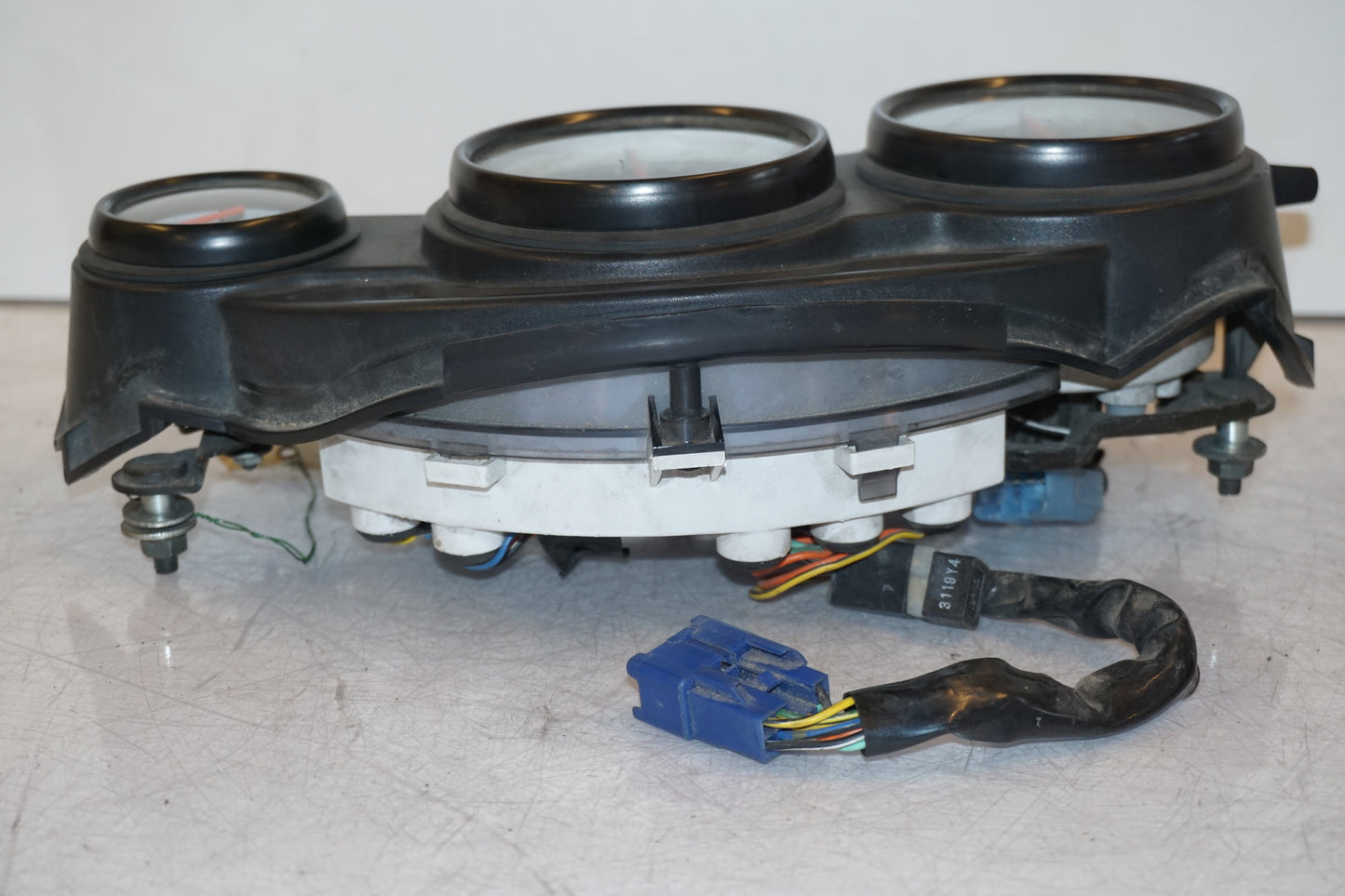 Höger sida på Instrumentpanel från en Suzuki RF 600 R -1993 motorcykel.