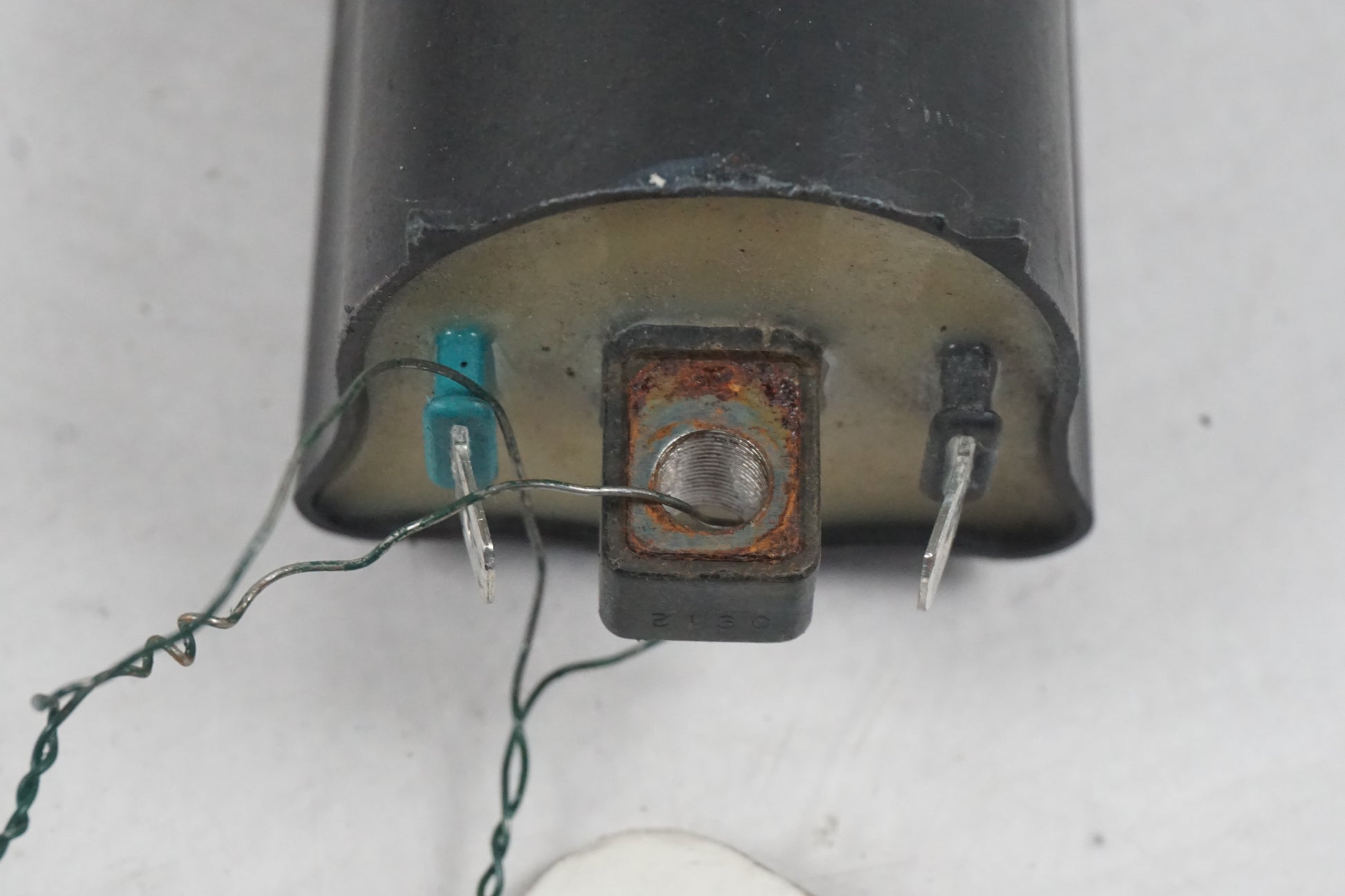 Vänster sida på Tändspole från en Honda XL 650 V -2007 motorcykel.