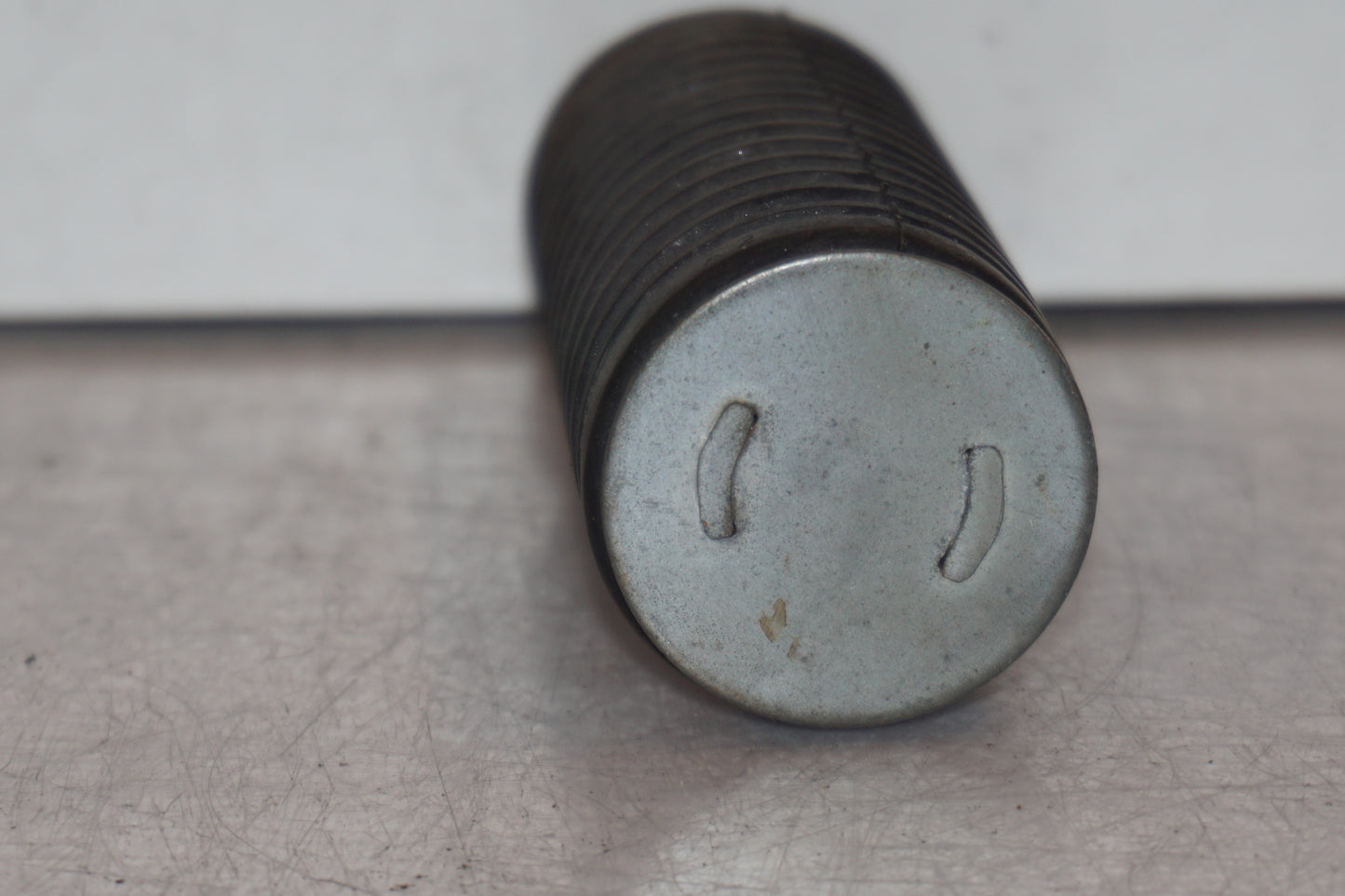 Höger sida på Fotpinne från en Honda XL 600 V -1989 motorcykel.