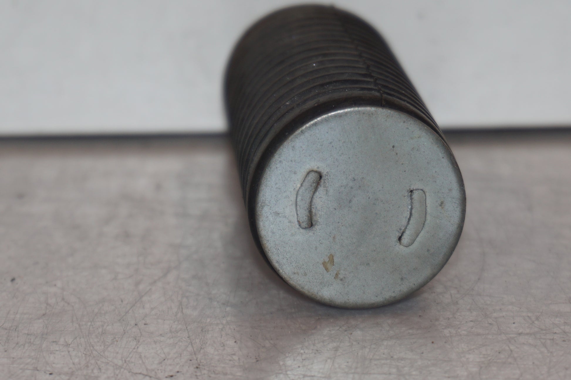 Höger sida på Fotpinne från en Honda XL 600 V -1989 motorcykel.