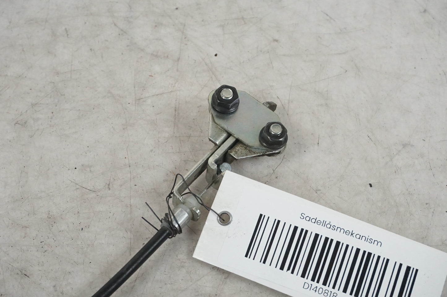 Mécanisme de verrouillage de selle