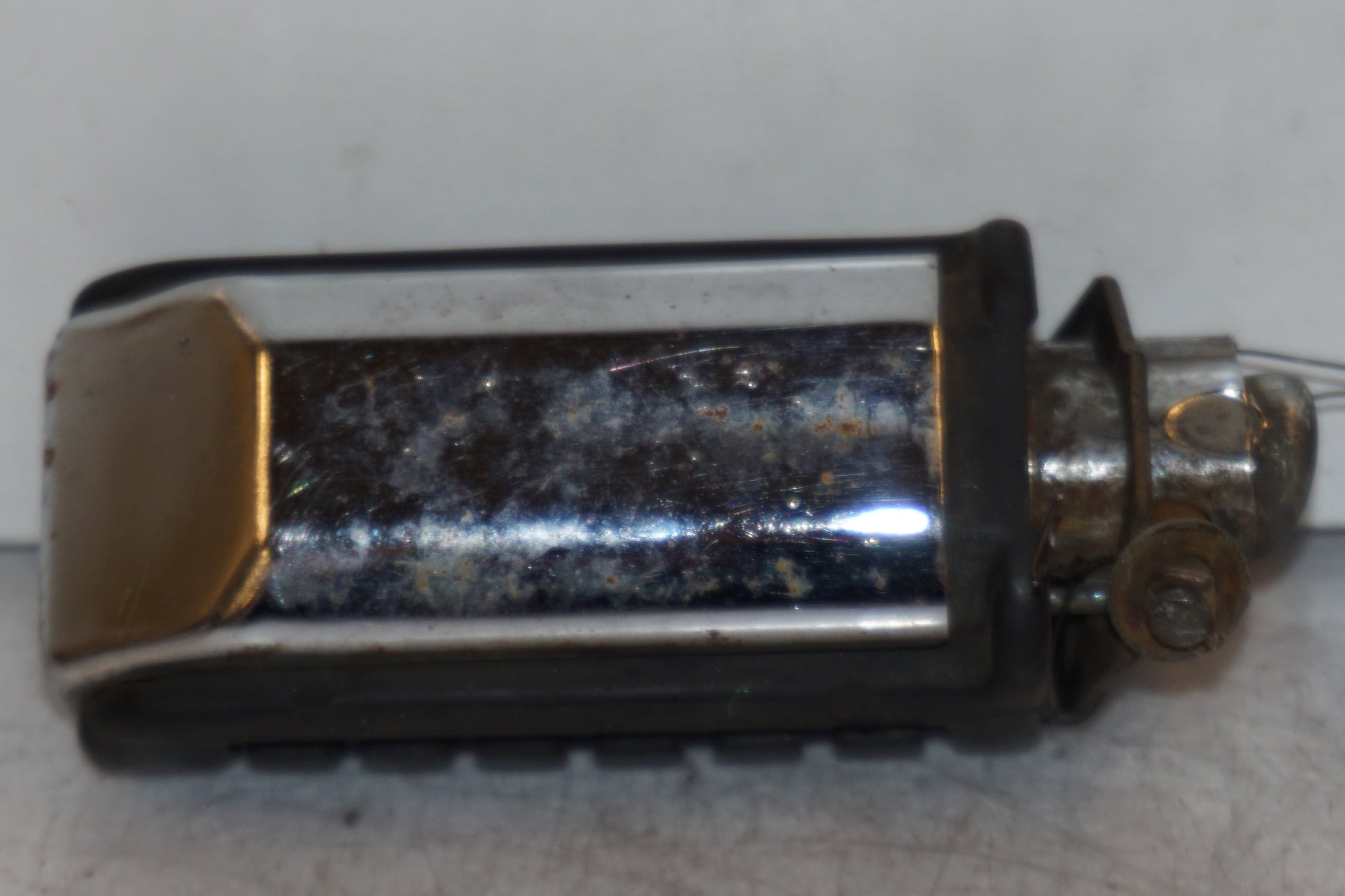 Höger sida på Fotpinne från en Honda VF 750 C -1983 motorcykel.