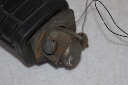 Snett nerifrån på Fotpinne från en Honda VF 750 C -1983 motorcykel.