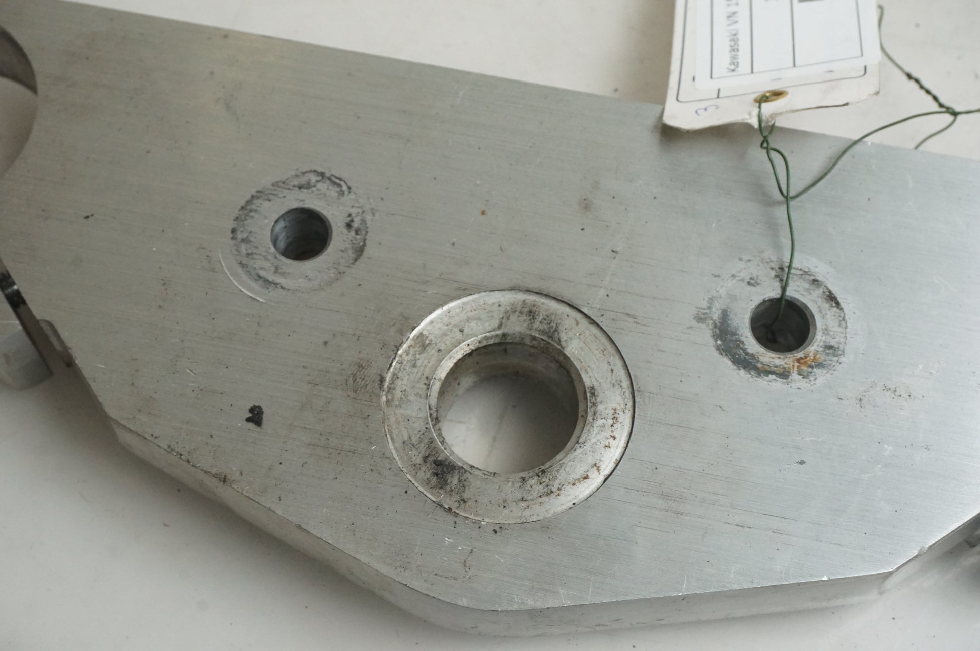 Höger sida på Gaffelkrona från en Kawasaki VN 1500 Mean Streak -2003 motorcykel.