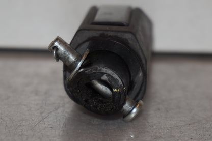 Snett uppifrån på Fotpinne från en Honda CB 500 F -2013 motorcykel.