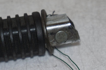 Snett uppifrån på Fotpinne från en Honda VT 600 C -1996 motorcykel.